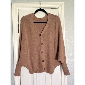 Kaisley Sweater Womens Size Small Batwing Pullover Poncho Slouchy Minimalist